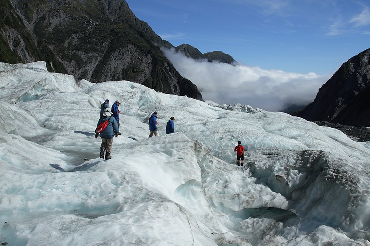 Glacier trekkers