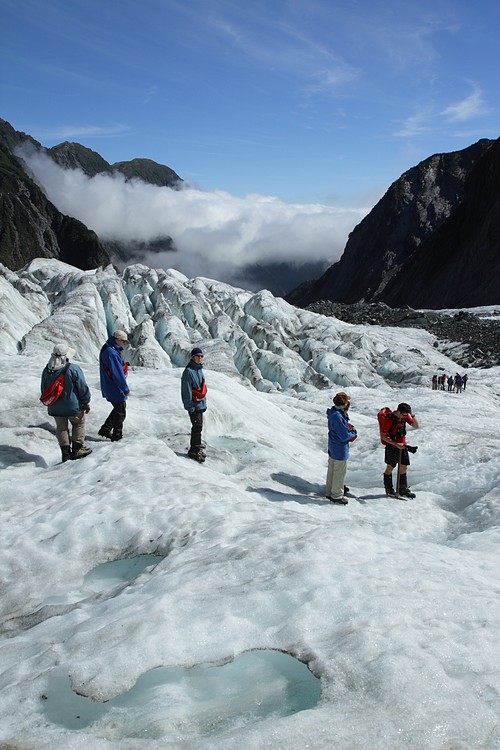 Glacier trekkers