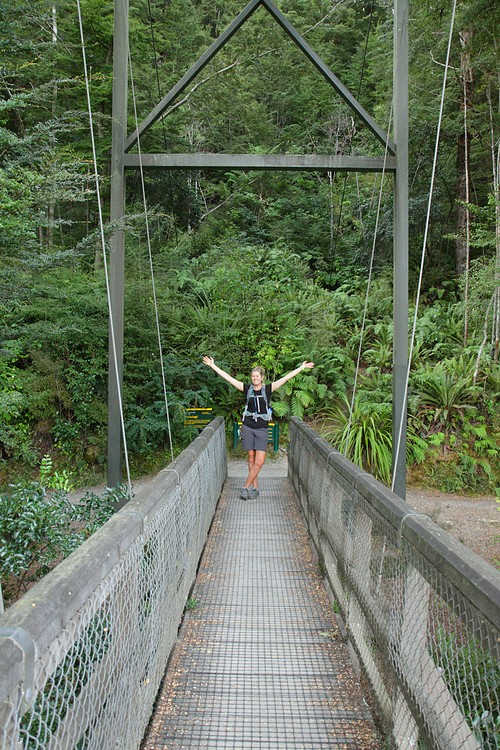 Bridge over the Waiau River at Rainbow Reach
