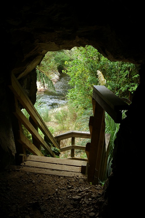 Out of the mine shaft