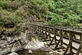 Waitawheta Gorge suspension bridge