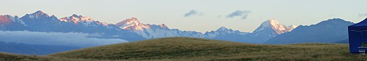 Southern Alps panorama
