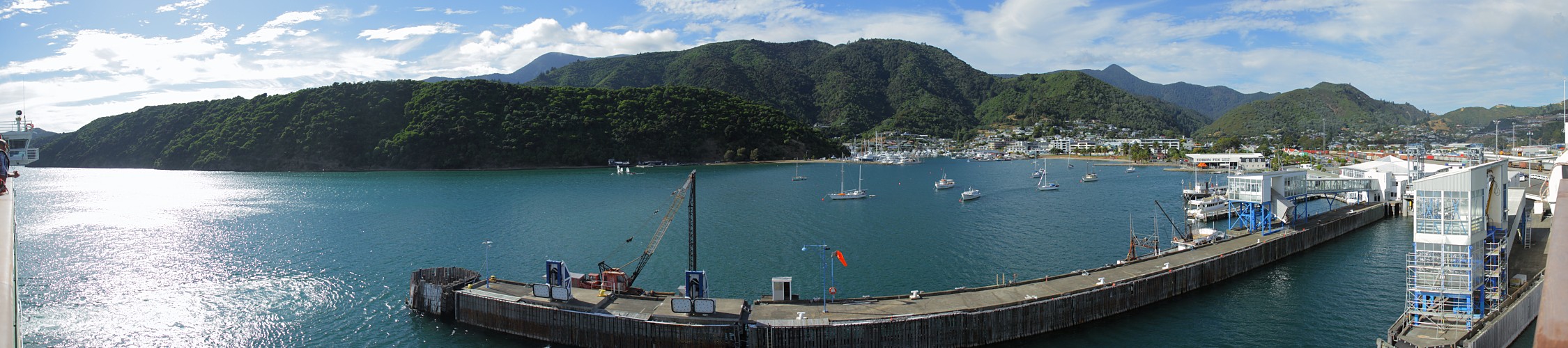 Picton harbor panorama