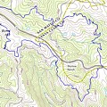 Open Space Preserves topo map