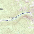 Tokopah Falls Topo Map