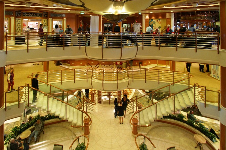 Star Princess attrium
