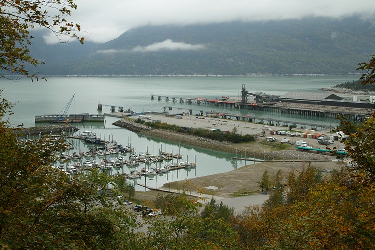 Skagway docks