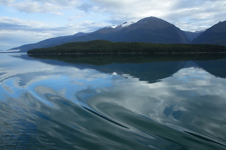Entering Endicott Arm