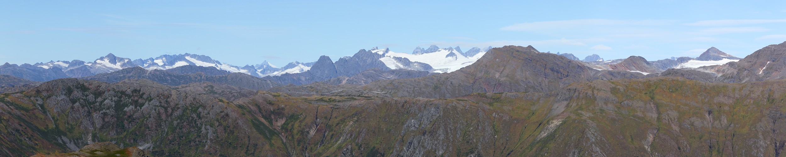 Juneau  Icefield peaks