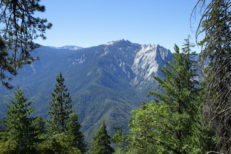 View from the High Sierra Trail