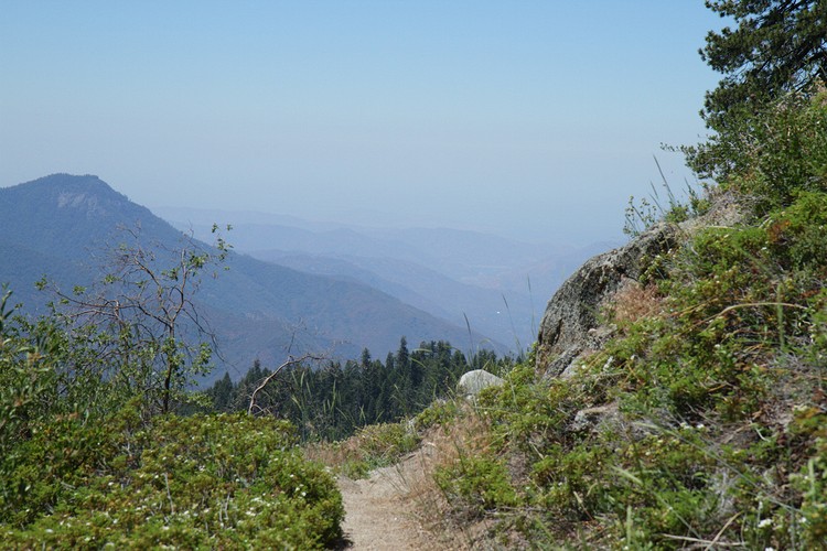 San Joaquin Valley from the High Sierra Trail