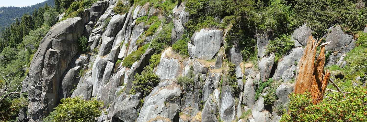 View from the High Sierra Trail