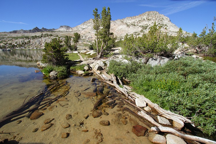 Vogelsang Lake crossing