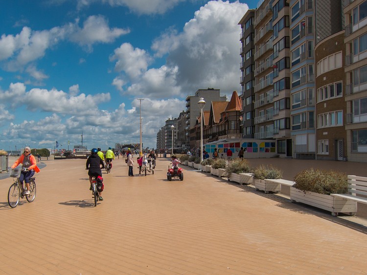 Nieuwpoort boardwalk