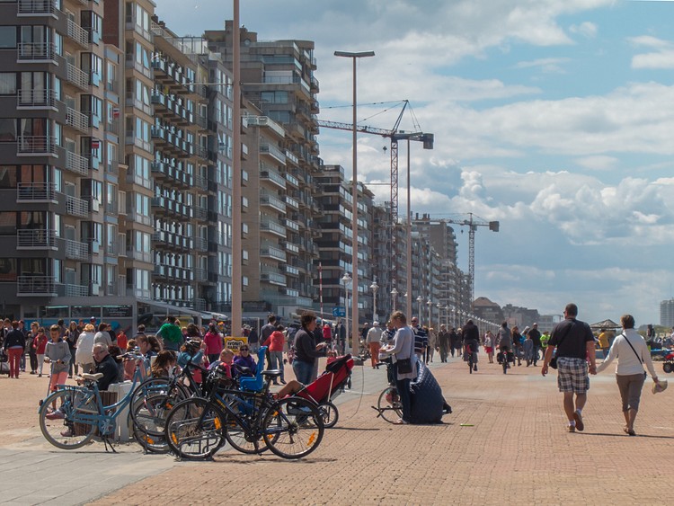 Nieuwpoort boardwalk