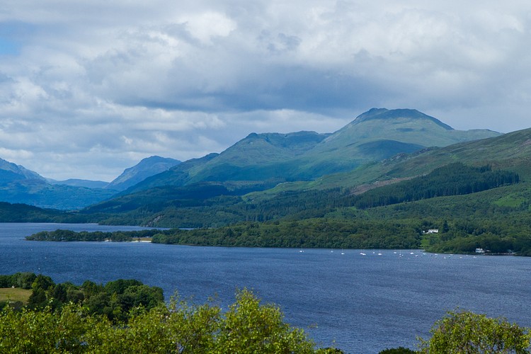 Ben Lomond from Inchcailloch