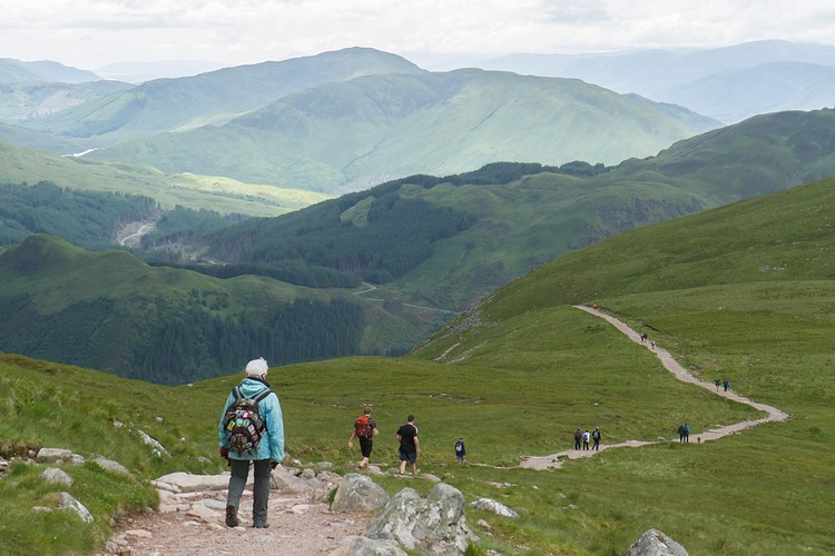 Ben Nevis Mountain Track and Glen Nevis