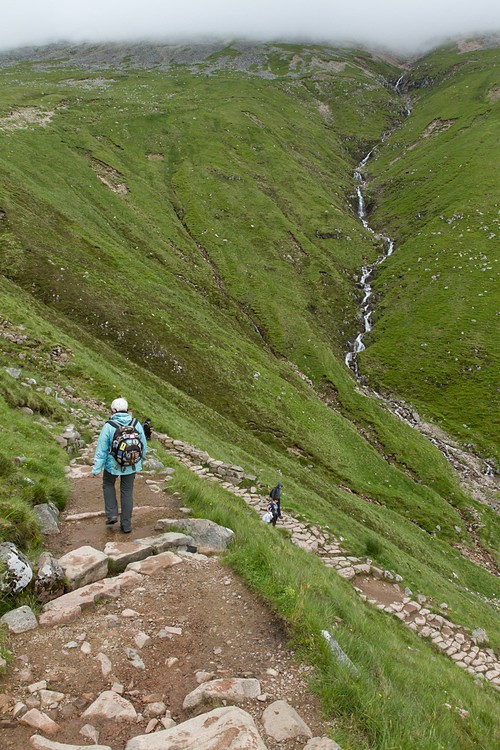 Ben Nevis Mountain Track and Coire na h-Urchaire