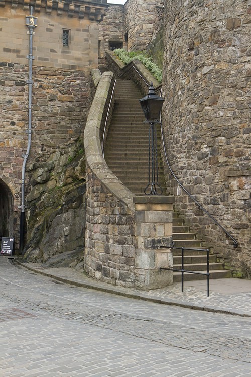 Edinburgh Castle - Long Stairs