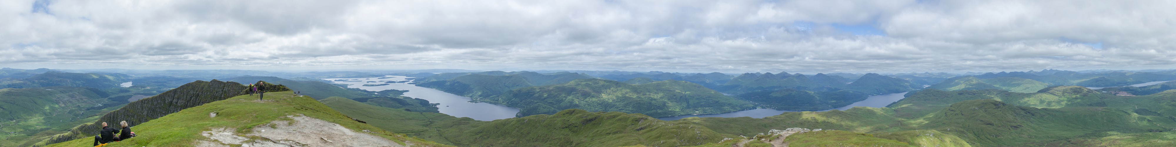 View from Ben Lomond