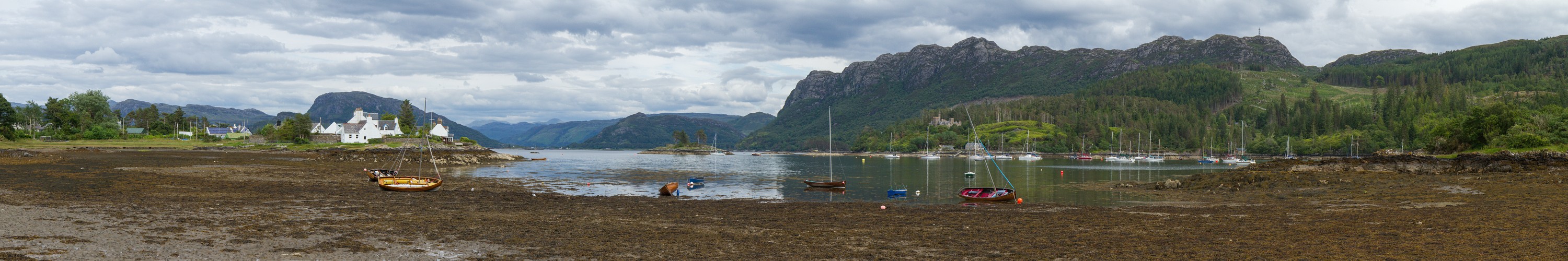 Plockton at low tide