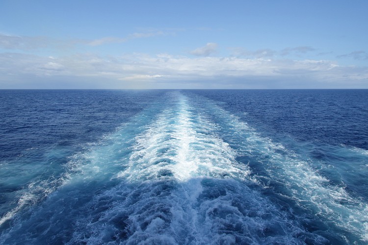 Island Princess at sea