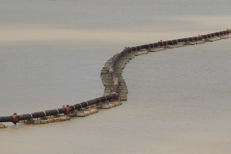 Suction dredge pipe