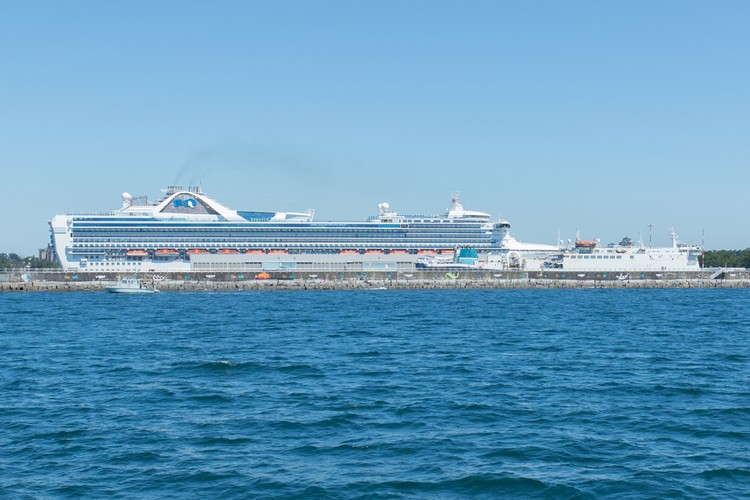 Grand Princess in Victoria