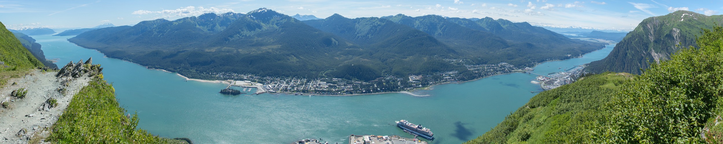 Gastineau Channel panorama