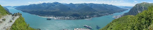 Gastineau Channel panorama