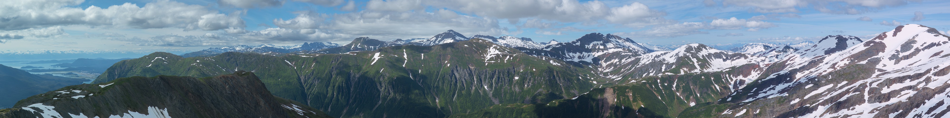 Panorama from Gastineau Peak