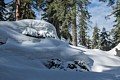 Snow-covered Rock