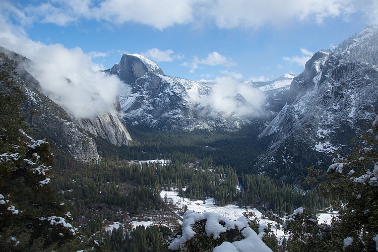 Half Dome from Columbia Rock