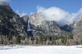 Yosemite Falls from Swinging Bridge