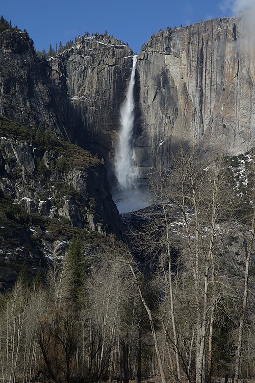 Yosemite Falls from Swinging Bridge