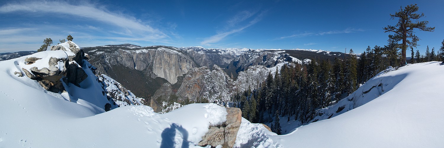 Yosemite Valley from Dewey Point