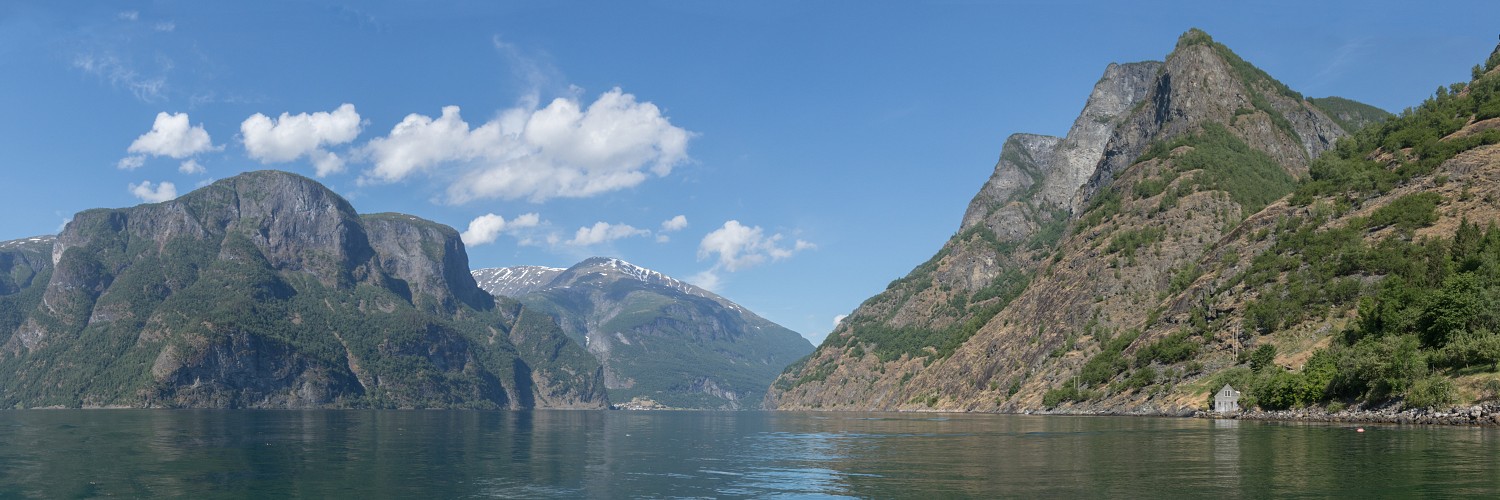 Aurlandsfjord Panorama