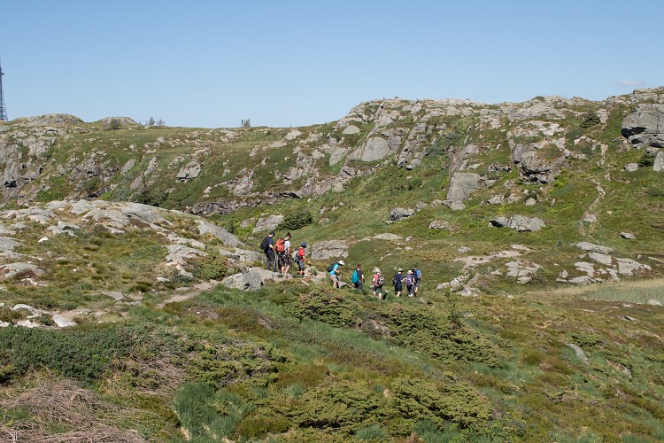 Trail from Mount Blamanen