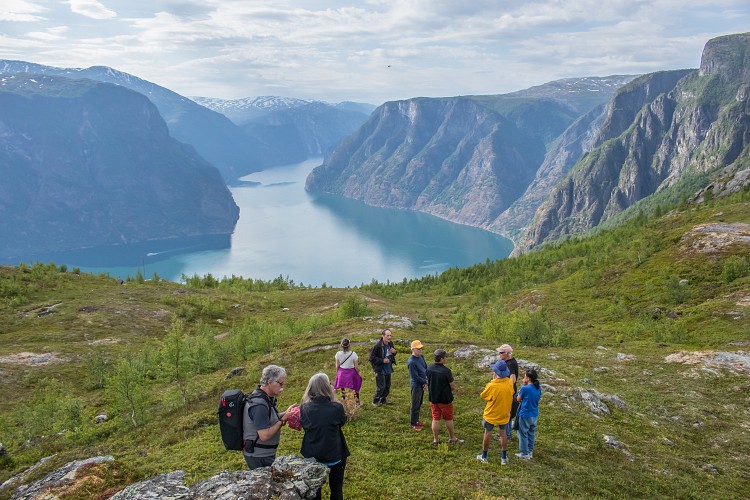 Aurlandsfjord from H�g�sen