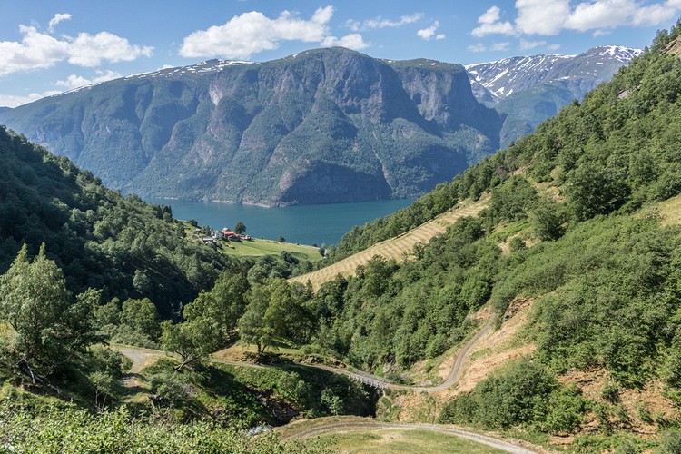 Aurlandsfjord from Leim G�rd