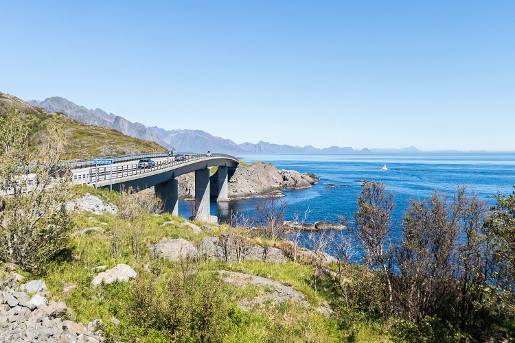 E10 highway over Djup Fjord