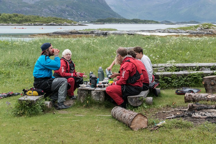 Lunch on Store F�r�ya Island