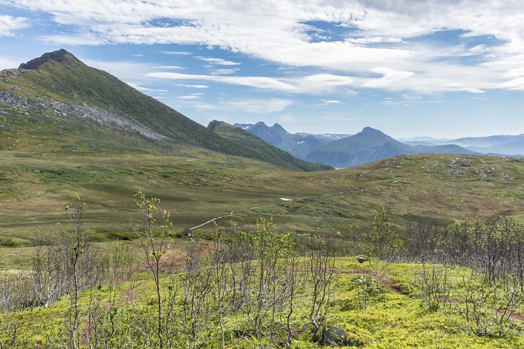 View back toward Skaland
