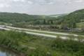 CSX train from the Salisbury Trestle