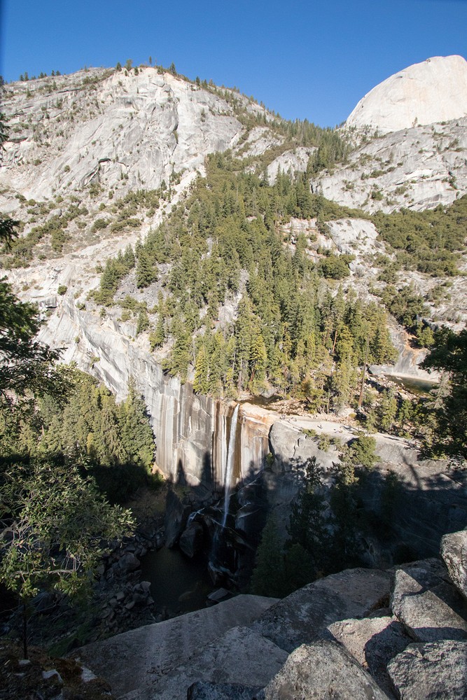Vernal Fall from the John Muir Trail