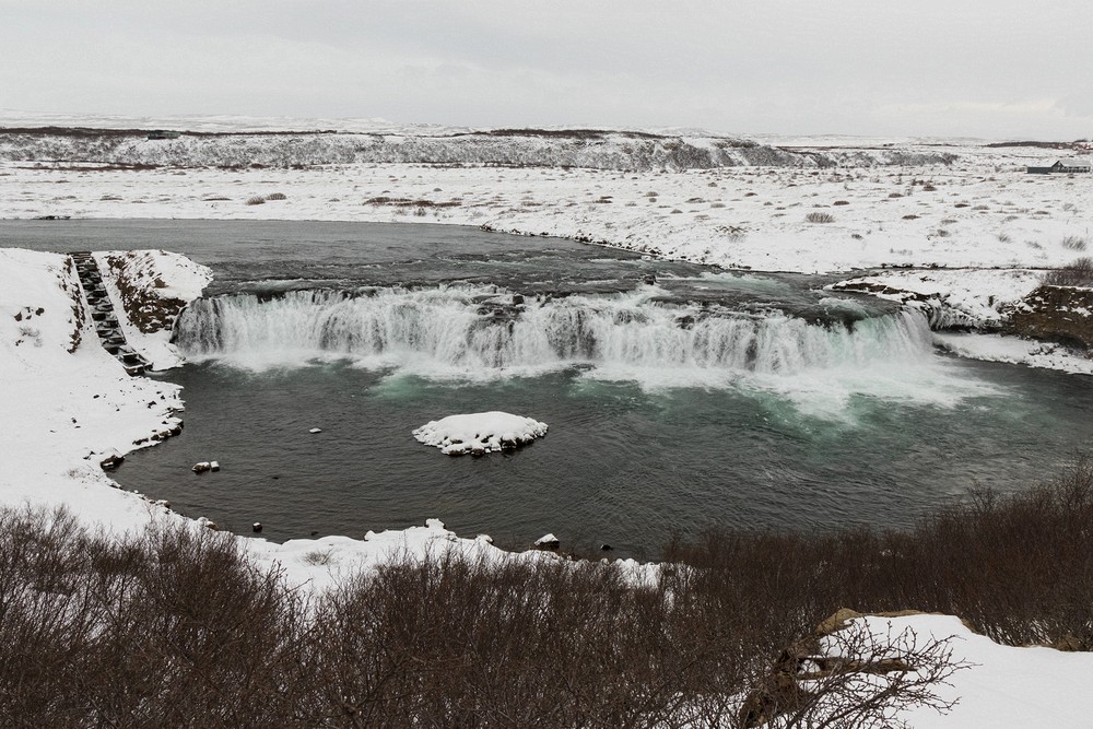 Vatnsleysufoss (Faxi Waterfall)