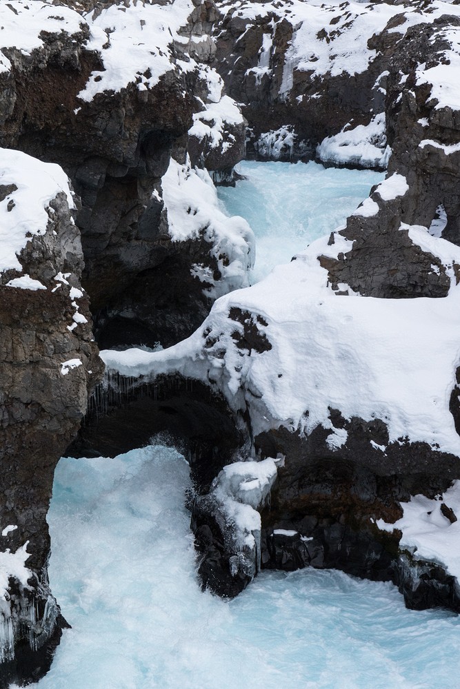 Barnafoss (Children's Waterfall)