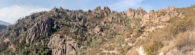 Pinnacles from High Peaks Trail