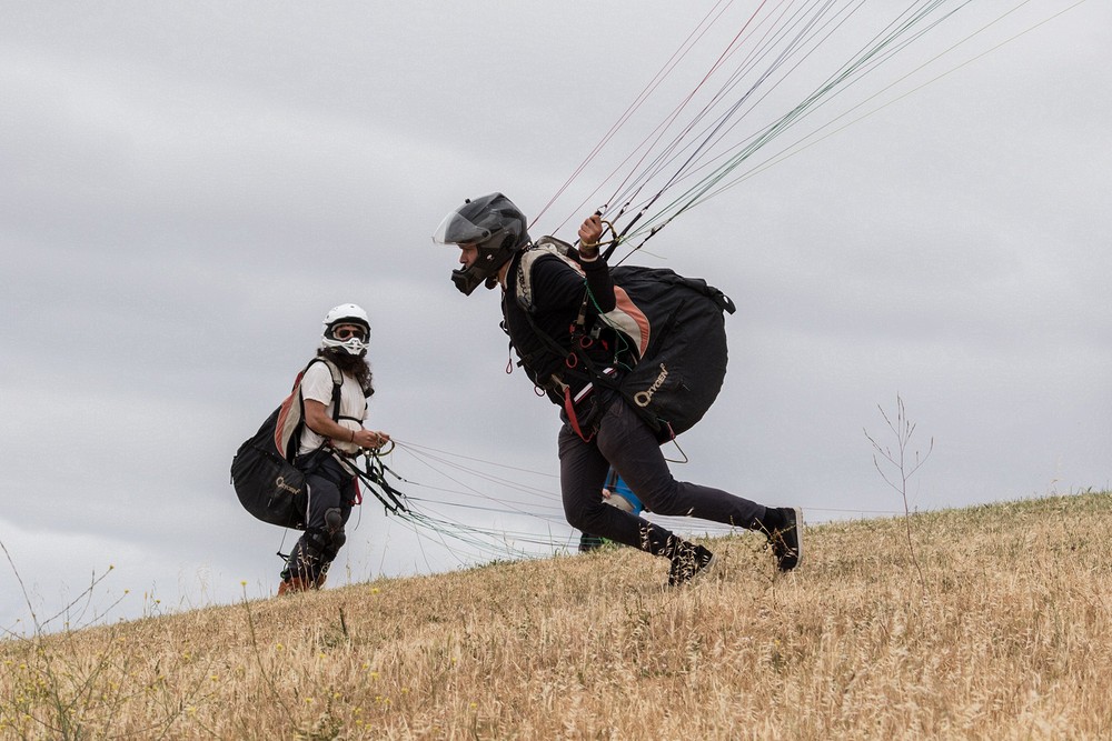 Parafoil Kite - launch sequence