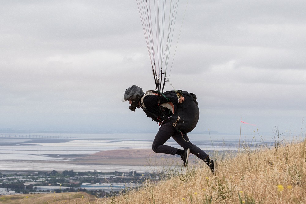 Parafoil Kite - launch sequence